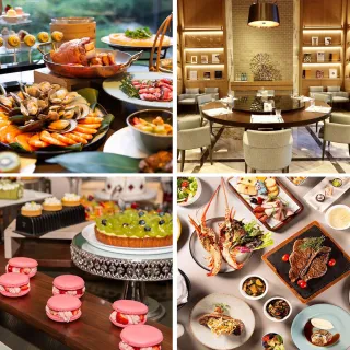 【台北萬豪酒店】Garden Kitchen★平假日下午茶海鮮沙拉吧吃到飽(周三至周日)