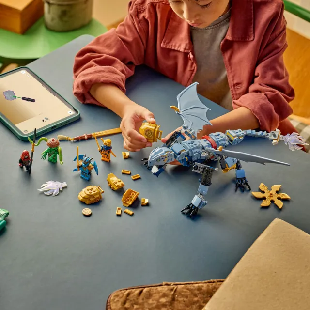 【LEGO 樂高】旋風忍者系列 71855 忍者龍阿隆之戰(玩具龍 忍者遊戲 積木 玩具)