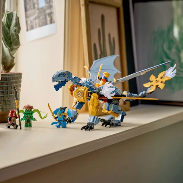 【LEGO 樂高】旋風忍者系列 71855 忍者龍阿隆之戰(玩具龍 忍者遊戲 積木 玩具)