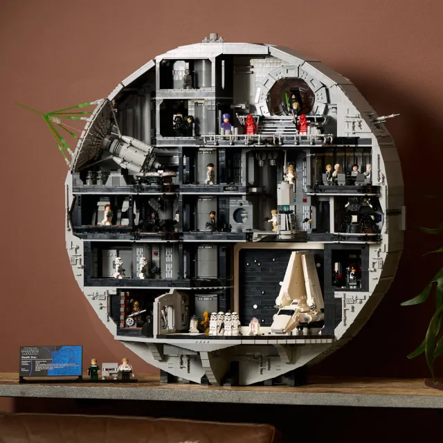【LEGO 樂高】星際大戰系列 75419 死星(星戰 居家擺設 積木 玩具)