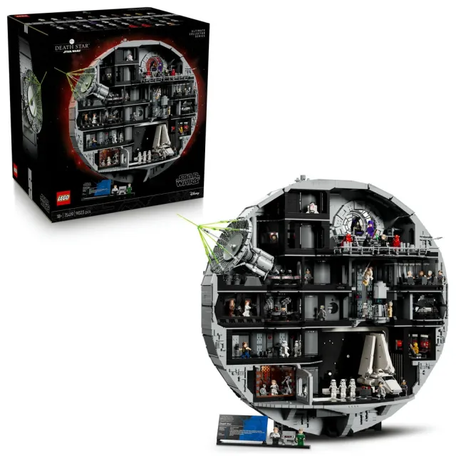 【LEGO 樂高】星際大戰系列 75419 死星(星戰 居家擺設 積木 玩具)