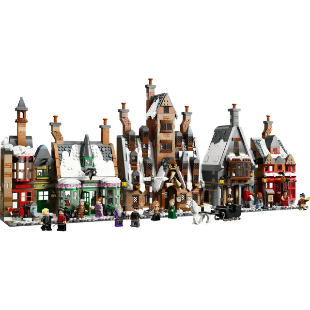 【LEGO 樂高】哈利波特系列 76457 活米村－典藏版(Harry Potter 建築玩具 積木 居家擺設)