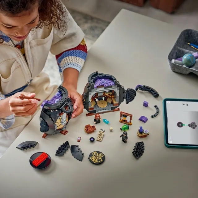 【LEGO 樂高】哈利波特系列 76464 大釜：秘密魔藥學教室(Harry Potter 玩具 積木 禮物)