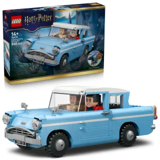 【LEGO 樂高】哈利波特系列 76470 魔法飛天車 Ford Anglia(Harry Potter 玩具車 積木 禮物)