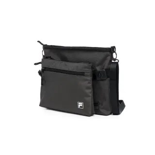 【FILA】可拆式斜背包-深灰(BMA-1300-RG)