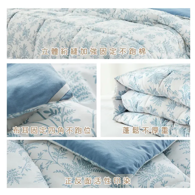 【DeKo】買1送1 MIT台灣製 韓版可水洗石墨烯四季被2.2KG-180×210cm(八色任選/石墨烯被/四季被)