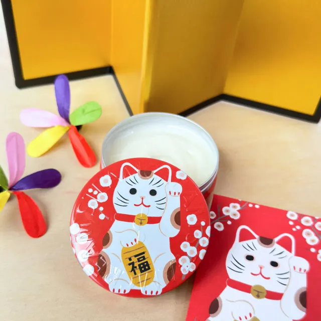 【STEAMCREAM 蒸汽乳霜】1610/福氣招財貓 75g / 1入(官方直營 / 高效保濕 / 純素保養)