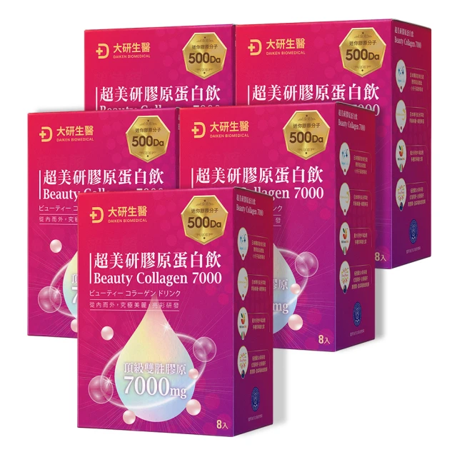 【開箱推薦】大研生醫超美研膠原蛋白飲：500 Da 極致微分子吸收，蜂王乳加乘的熟齡修護神飲！