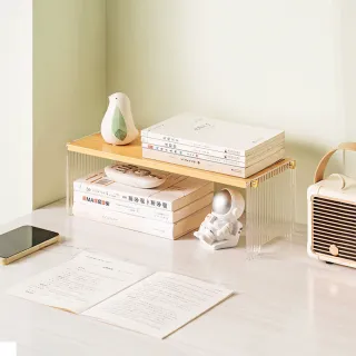 【HappyLife】楠竹置物架一層 Y11444(書櫃 展示架 收納架 收納層架 屏風櫃 木櫃 木架) 