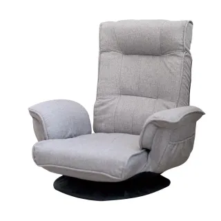 【棉花田】多段式360度旋轉折疊和室椅(2色可選-速)