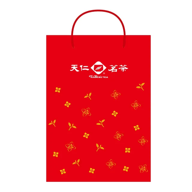 【天仁茗茶】嚴選靈芽茶集茶葉禮盒 高山烏龍茶葉300g+老茶王300g(附提袋)