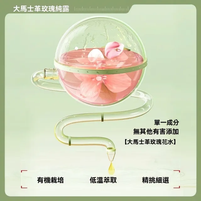 【Addme 愛戴美】大馬士革玫瑰純露化妝水500ml(補水保濕 爽膚水 濕敷 大容量 收斂毛孔 緊致肌膚 美白)