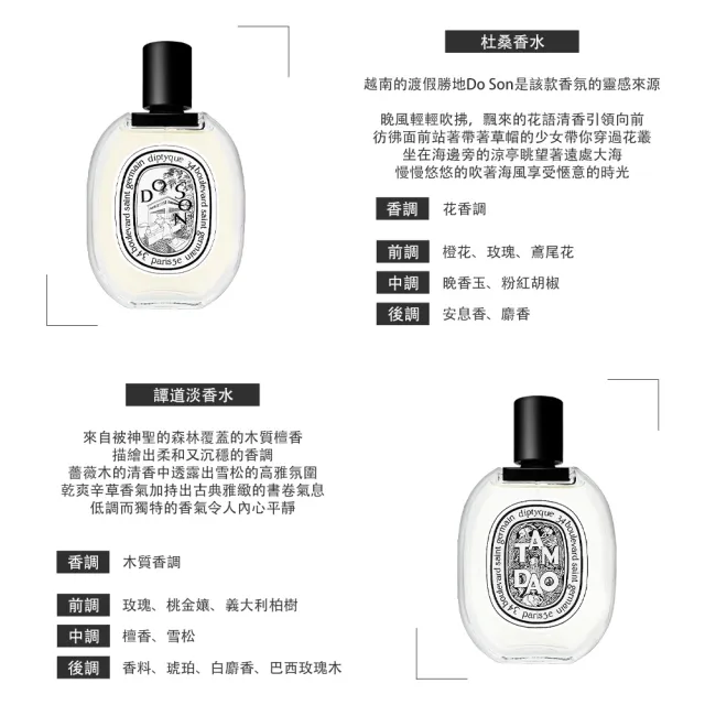 【Diptyque】淡香水 50ml (多款任選)