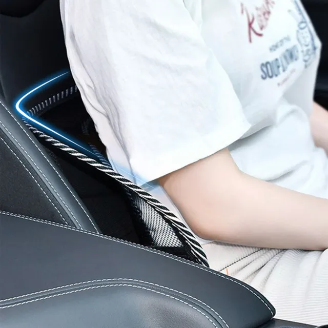 【車選家】車用立體網布腰靠墊(腰靠墊 車用靠墊 座椅靠墊 辦公椅靠墊 透氣靠墊 網格透氣)