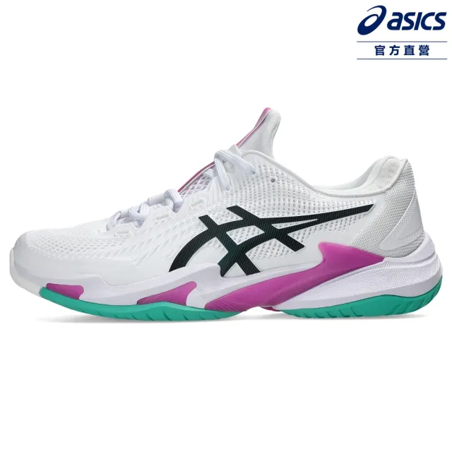 【asics 亞瑟士】COURT FF 3 男款 澳網 網球鞋 匹克球(1041A370-106)