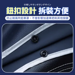 【Finger Pop 指選好物】機車儀表板防雨罩贈防曬手套 免運費(龍頭防塵套/保護罩/遮雨罩/騎車手套/止滑手套)