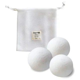 【CB JAPAN】日本100%羊毛烘衣球3入一組  烘衣球 羊毛 燥球 乾衣 烘衣 烘乾球 除靜電(除靜電 縮短烘乾時間)