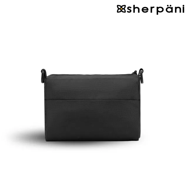 【Sherpani】雙11 RFID 防潑水多功能斜背包 25II Skye 4L｜黑色/Raven(RFID 屏蔽 拉鍊固定鎖 撥 