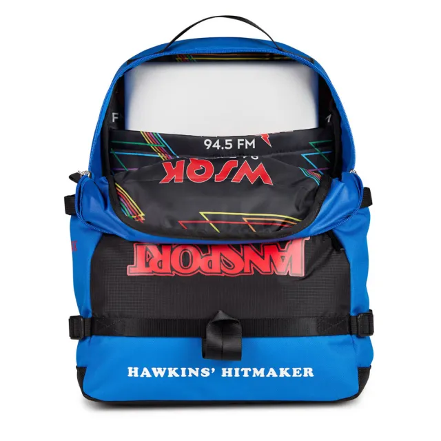 【JANSPORT】雙11 Pack Squawk 後背包 藍 怪奇物語 聯名款(JS0A898BA2S)