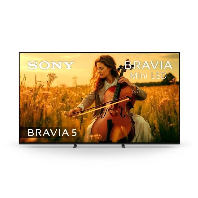 【SONY 索尼】BRAVIA 5 55吋  XR Mini LED 4K HDR Google TV顯示器(Y-55XR50)