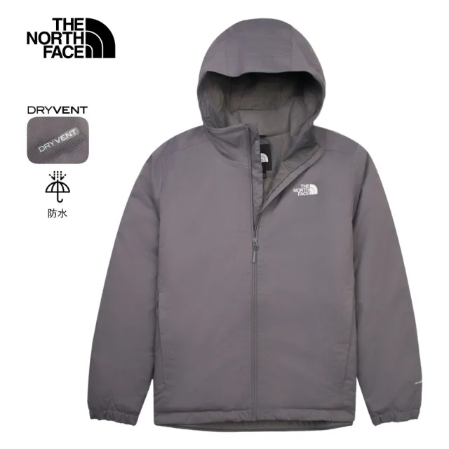 【The North Face 官方旗艦】中性款防水透氣鋪棉外套(多款任選)