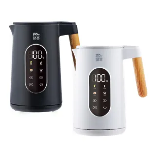 【CookPower 鍋寶】智能溫控快煮壺-1.8L(兩色任選)