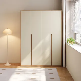 【hoi! 好好生活】林氏木業北歐理想家DIY組合1.6M四門衣櫃 UD6D