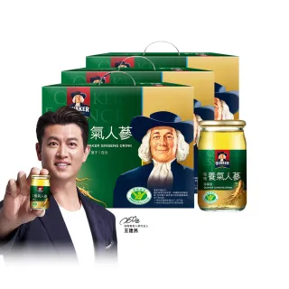【QUAKER 桂格】養氣人蔘滋補液禮盒60ml×90入×1箱(共90入 送禮推薦)