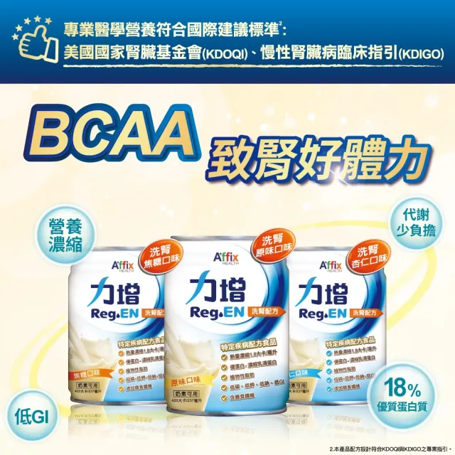 【Affix 艾益生】力增 洗腎配方 原味/杏仁/焦糖 237mlx24罐/箱 口味任選(BCAA支鏈胺基酸)