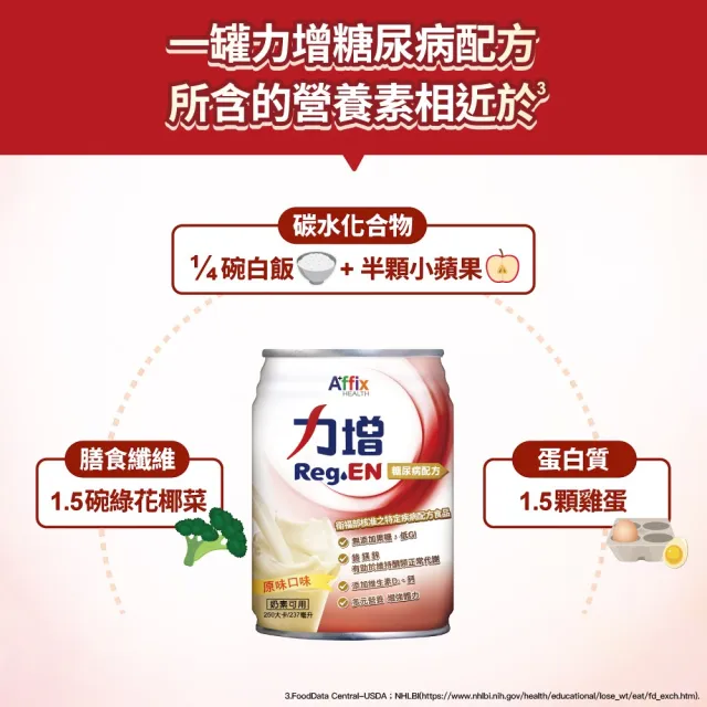 【Affix 艾益生】力增 糖尿病配方 原味 237mlx18罐/箱(異麥芽酮糖 鉻100)