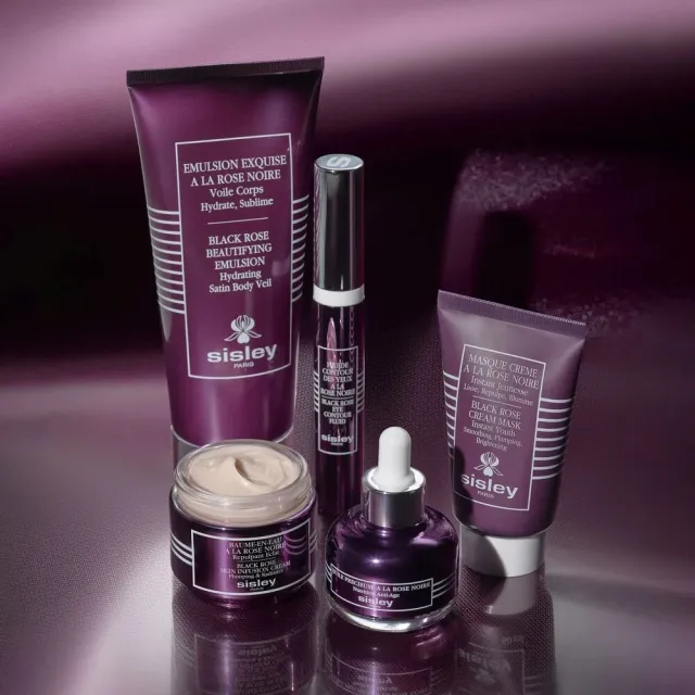 【Sisley 希思黎】黑玫瑰彈潤呵護限量禮盒(霜50ml+面膜60ml+油3ml)