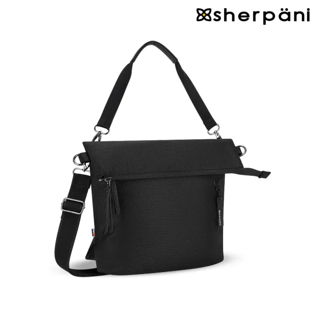 【Sherpani】雙11 RFID 防盜多功能側背包 25II Vale AT 12L｜黑色/Carbon(RFID 屏蔽 防盜包 安全