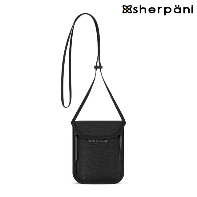 【Sherpani】雙11 RFID 防盜多功能隨身包 25II Piper AT｜黑色/Carbon(RFID 屏蔽 防盜包 拉鍊鎖 