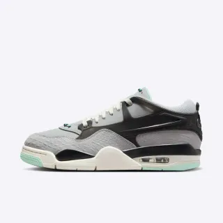 【NIKE 耐吉】耐吉 Air Jordan 4 RM 男 運動休閒鞋 氣墊 緩震 AJ4 黑灰綠(IH7320-031)