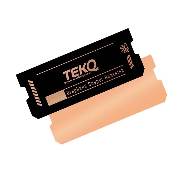 【TEKQ 璿驥國際】M.2 2280 SSD/DDR 2.3.4 銅石墨烯複合散熱貼/散熱片(兩入組)