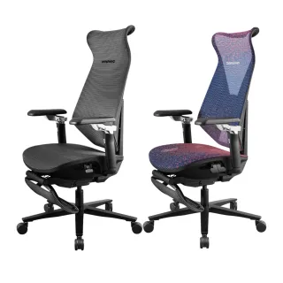 【MARSRHINO 火星犀牛】WIND御風 人體工學椅(黑色/漸層紅)