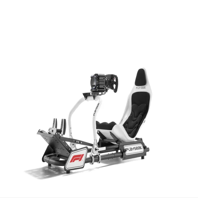 【THRUSTMASTER 圖馬斯特】圖馬斯特T598直驅式方向盤+Playseat F1聯名款賽車椅(直接支援PS5/PS4/PC)