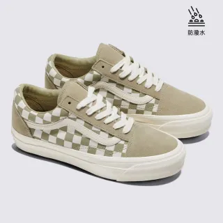 【VANS】官方旗艦 MTE Old Skool 卡其色棋盤格滑板鞋 休閒鞋