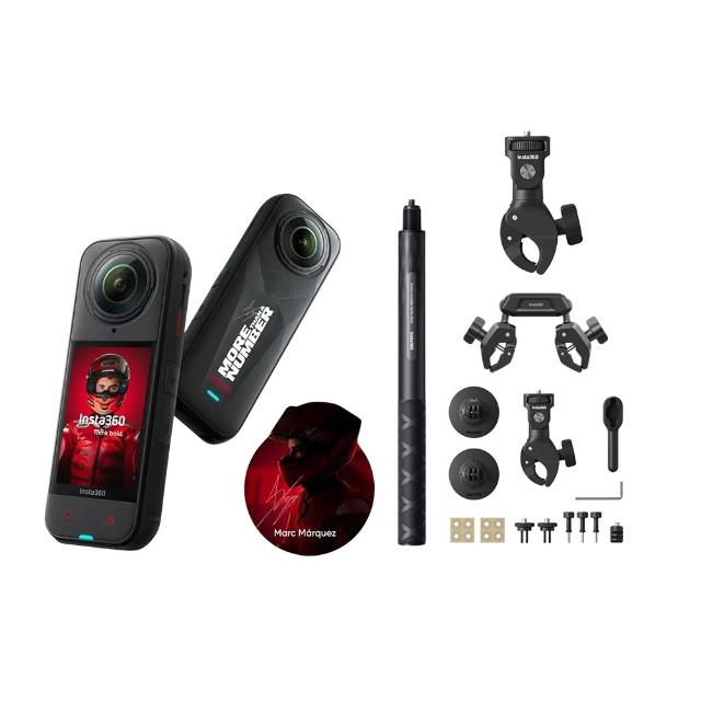 【Insta360】X5 MM93 冠軍聯名版摩托車飆風套組(東城代理商公司貨)