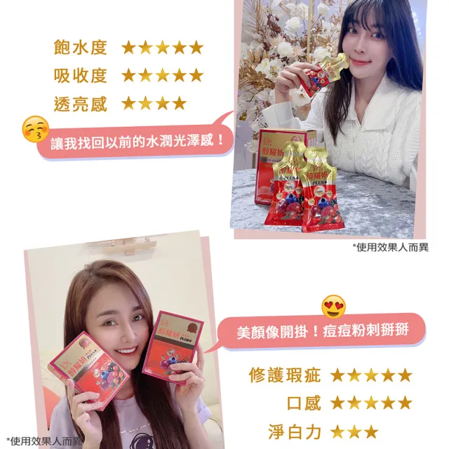 【DV 麗彤生醫】醇耀妍plus濃萃飲x7盒(買四送三;20ml/包;10包/盒;燕窩酸;抗氧修護排水/白藜蘆醇)