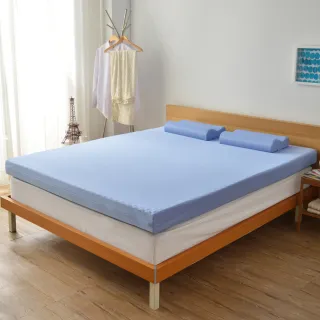 【House Door 好適家居】全新升級款-舒壓波浪竹炭好眠記憶床墊12cm厚(單大3.5尺-壓縮包裝款)