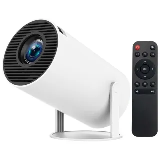 【IS愛思】星詠 4K 150吋大螢幕投影Airplay/Miracast旋轉220度安卓投影機(Netflix/Disney/贈遙控器)