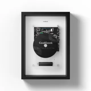 【CoolGeek】Music Frame Re:Cover 相框CD播放機(無線 + 有線雙播放模式)