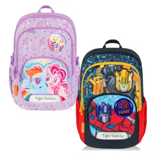 【Tiger Family】捷樂超輕量護脊書包(中低年級110-140CM適用 穩站不倒大容量)