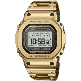 【CASIO 卡西歐】G-SHOCK 全新技術進化 太陽能藍牙電波錶 新品 限量 禮物(GMW-BZ5000GD-9)