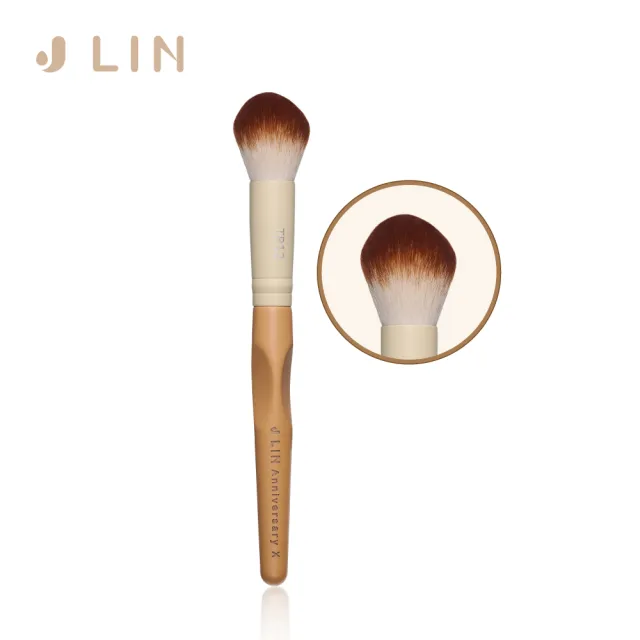 【JLIN】痕隱形巧妝刷具-蜜粉腮紅刷TR12(蜜粉刷、修容刷、腮紅刷、打亮刷)