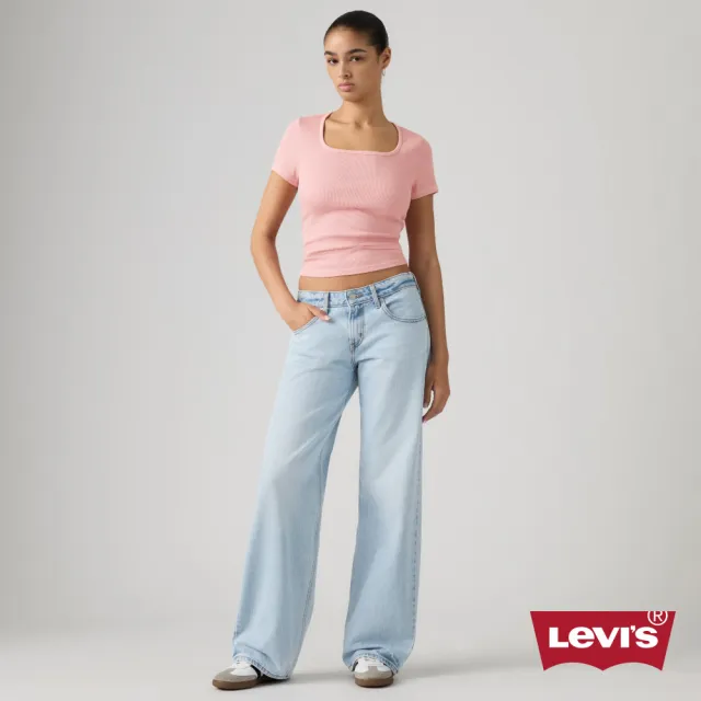 【LEVIS】Loose 低腰 寬鬆 牛仔褲 女生牛仔褲 人氣新品 A5566-0043