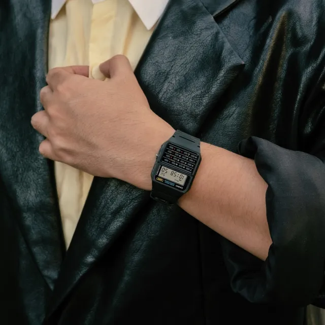 【CASIO 卡西歐】計算機功能電子錶(CA-53W-1)