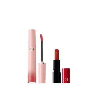 【ARMANI 亞曼尼】官方直營 奢華絲絨訂製唇萃 6.5ml(GA/限定版/唇彩/唇釉)