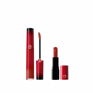 【ARMANI 亞曼尼】官方直營 奢華絲絨訂製唇萃 6.5ml 25周年限定版(唇彩/唇釉/GA)